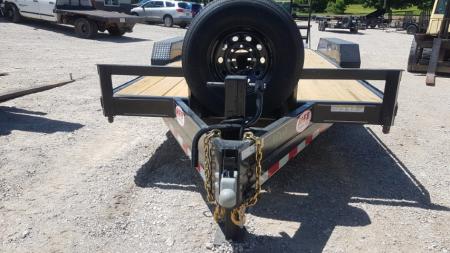 New 2026 MEB 7x16 Implement 14K Equipment Trailer