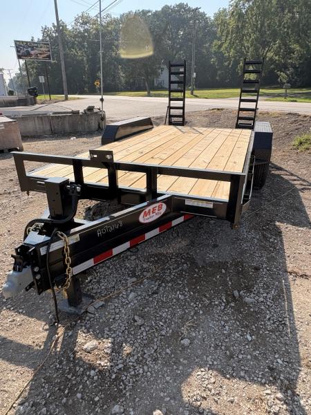 New 2026 MEB 7x16 Implement 14K Equipment Trailer