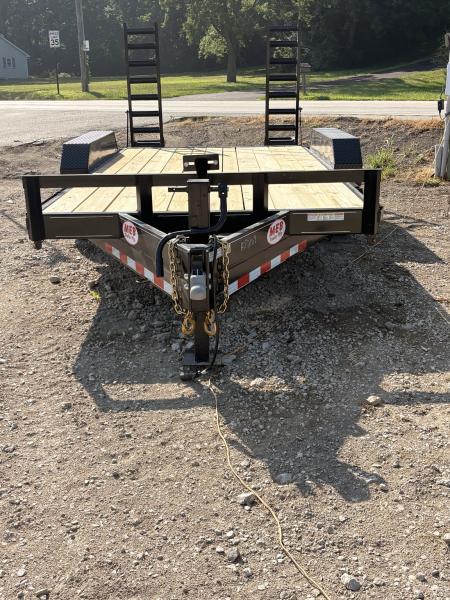 New 2026 MEB 7x16 Implement 14K Equipment Trailer