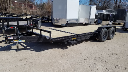 New 2025 MEB 18+4 Tilt Bed Equipment Trailer 7K