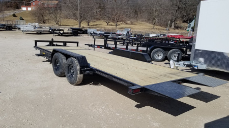 New 2025 MEB 18+4 Tilt Bed Equipment Trailer 7K