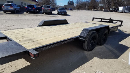 New 2025 MEB 18+4 Tilt Bed Equipment Trailer 7K