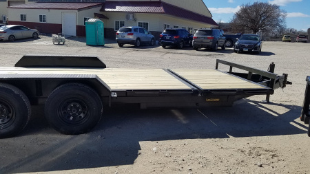 New 2025 MEB 18+4 Tilt Bed Equipment Trailer 7K