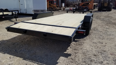 New 2025 MEB 18+4 Tilt Bed Equipment Trailer 7K