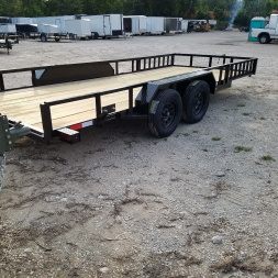 New 2026 MEB 82"x16 ATV Trailer w/Side Load Ramps Utility Trailer7K