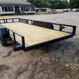 New 2026 MEB 82"x16 ATV Trailer w/Side Load Ramps Utility Trailer7K