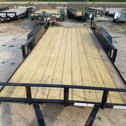 New 2026 MEB 82"x16 ATV Trailer w/Side Load Ramps Utility Trailer7K
