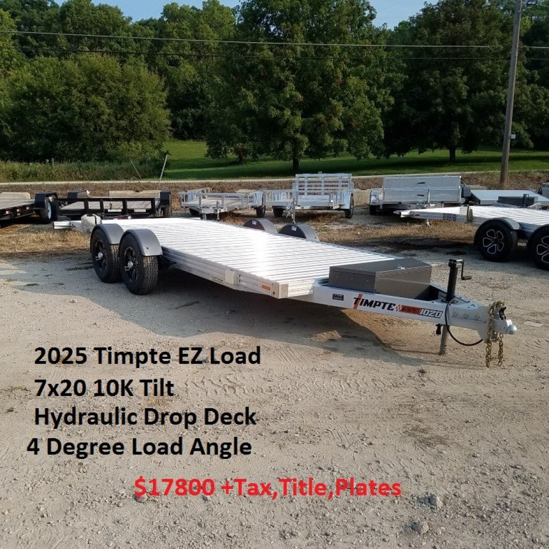 New 2025 Timpte Timpte 1020 REV 3 Hydraulic Aluminum Car Hauler 10K
