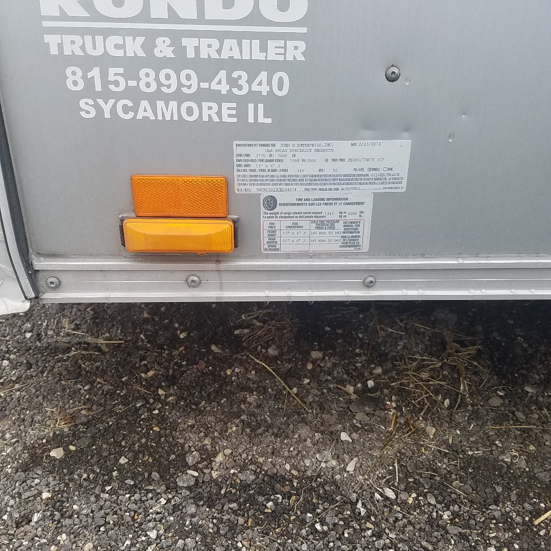 Used 2012 Atlas Cargo / Enclosed Trailer
