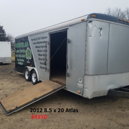 Used 2012 Atlas Cargo / Enclosed Trailer