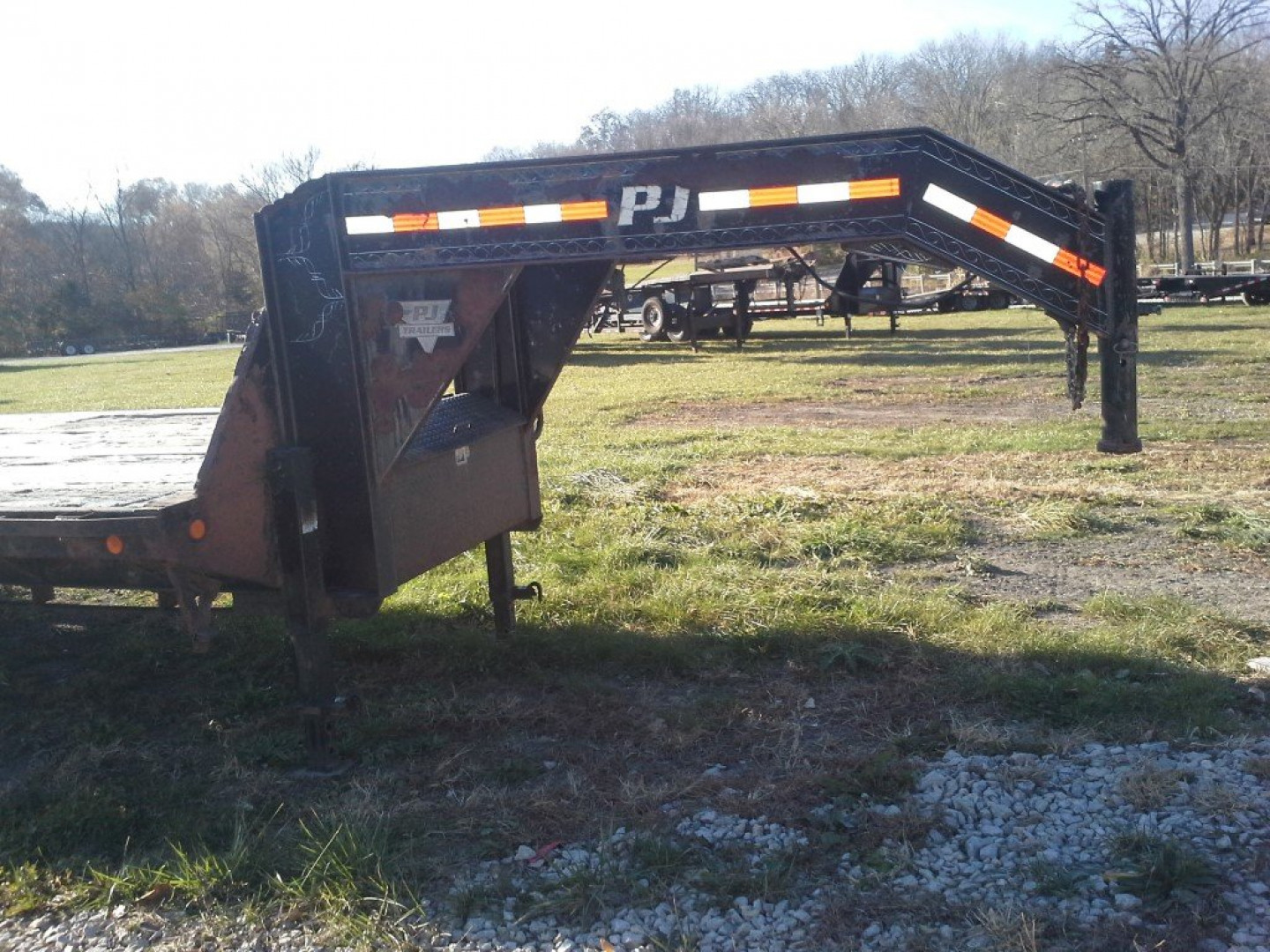 Used 2010 PJ TRAILERS PJ 8.5 x 27+5 Deckover Gooseneck 20K Equipment Trailer