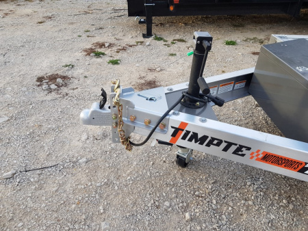 New 2026 Timpte 7x20 REV 3 Hydraulic Drop Deck Aluminum Car Hauler 7K