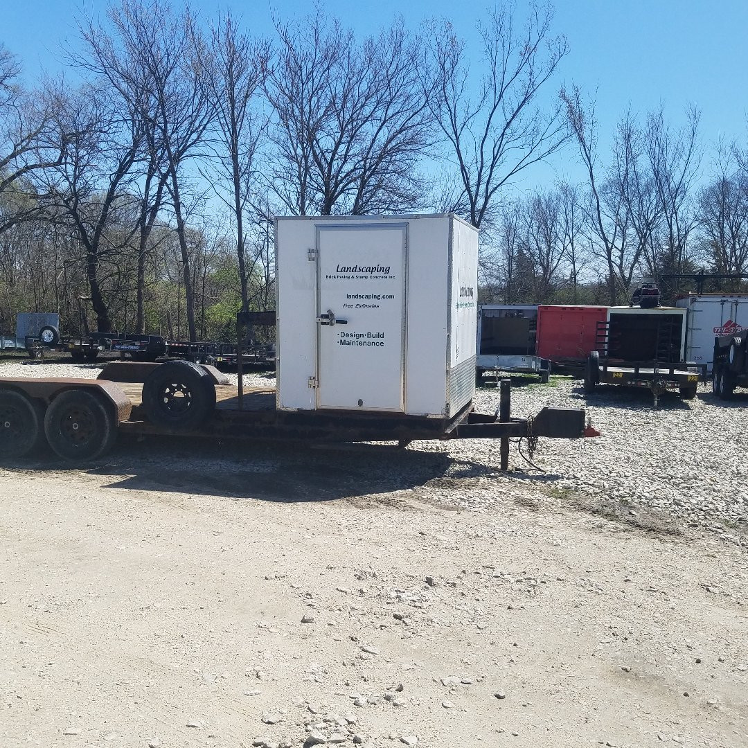 Used 2012 J&B Enterprizes 7x24 12K Equipmrailer