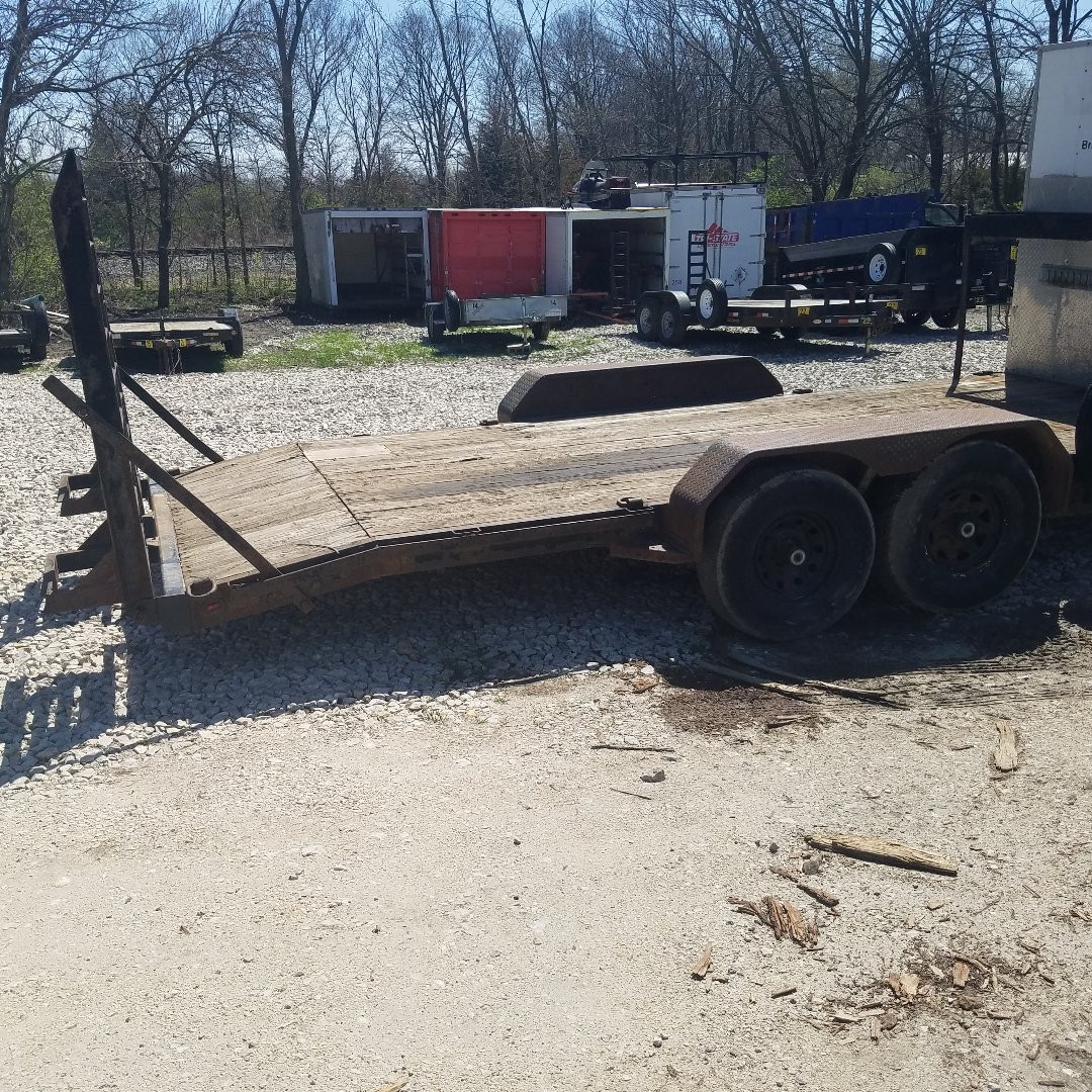 Used 2012 J&B Enterprizes 7x24 12K Equipmrailer