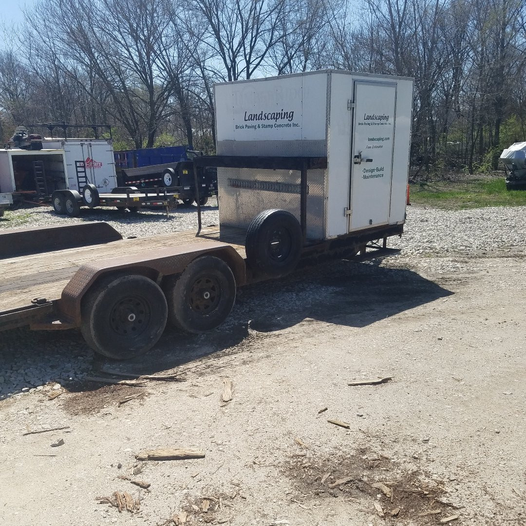 Used 2012 J&B Enterprizes 7x24 12K Equipmrailer