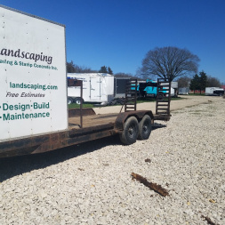 Used 2012 J&B Enterprizes 7x24 12K Equipmrailer