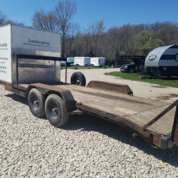 Used 2012 J&B Enterprizes 7x24 12K Equipmrailer