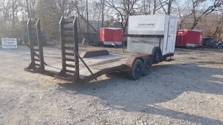 Used 2012 J&B Enterprizes 7x24 12K Equipment trailer