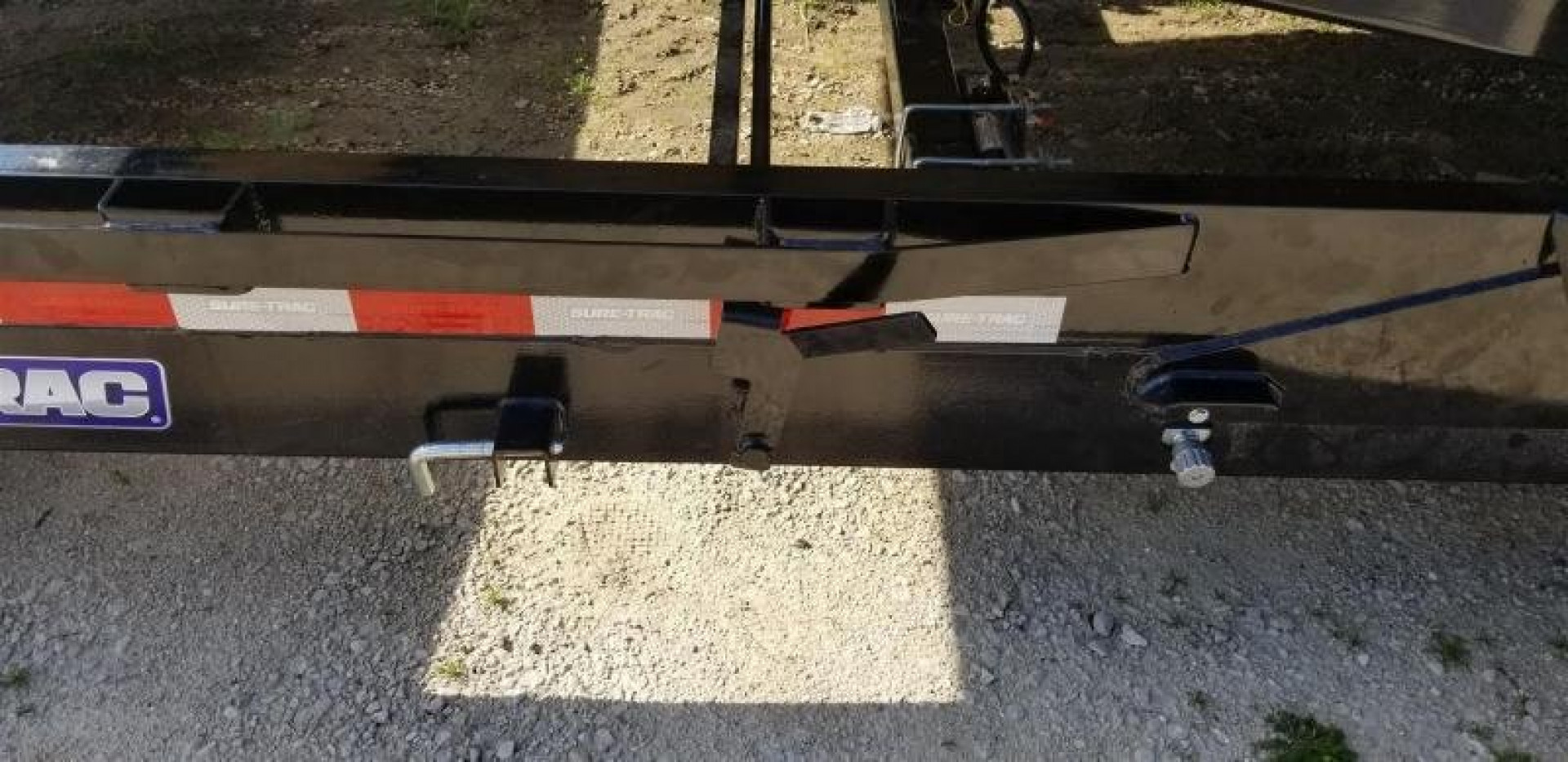 New 2024 SURE-TRAC 7x18+4 Equipment Trailer w/ Gravity Lock Valve