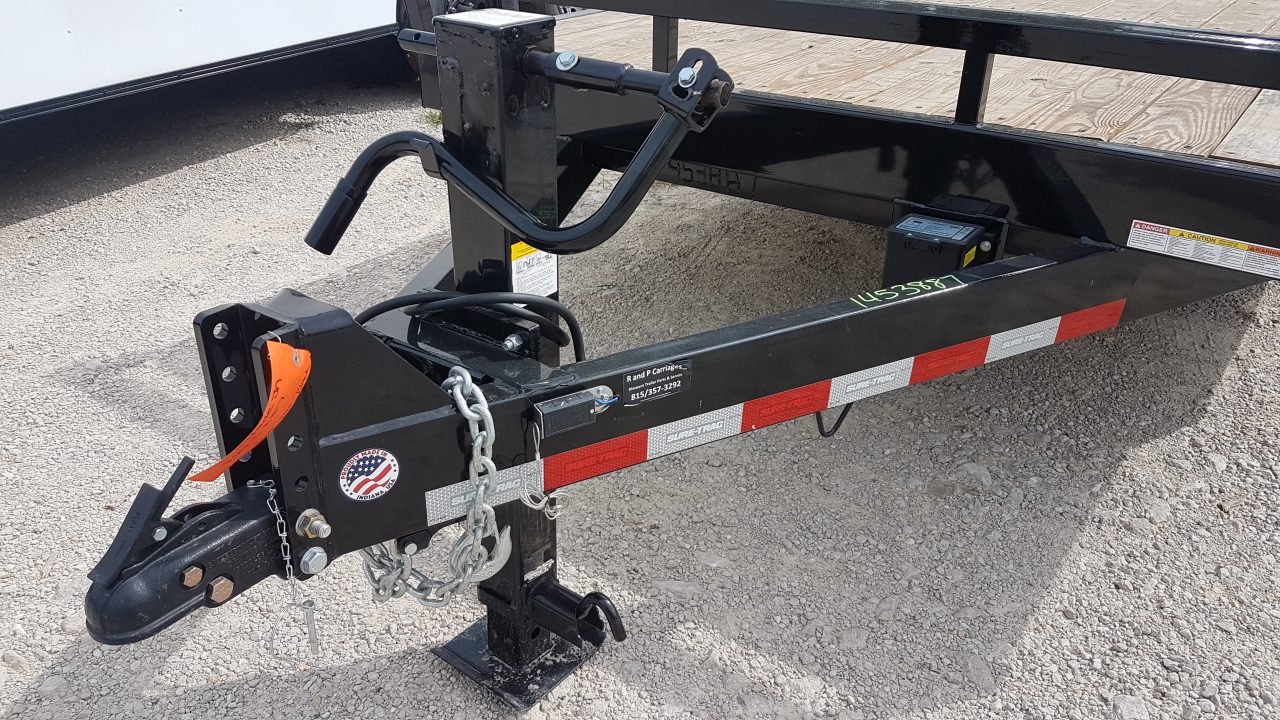 New 2025 SURE-TRAC 16+4 Tilt Bed Trailer 14K Tilt Trailer