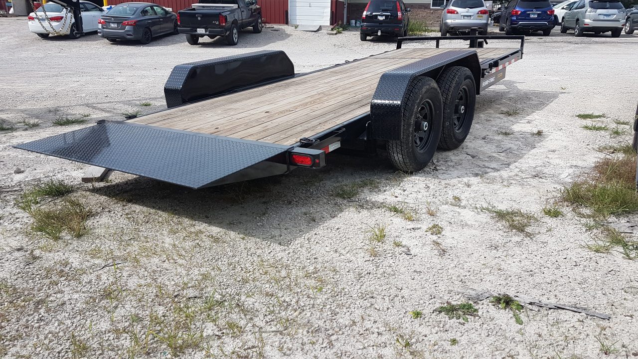 New 2025 SURE-TRAC 16+4 Tilt Bed Trailer 14K Tilt Trailer