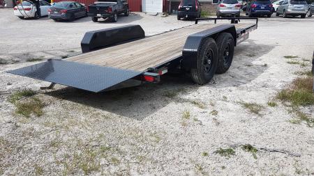 New 2025 SURE-TRAC 16+4 Tilt Bed Trailer 14K Tilt Trailer