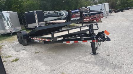New 2025 SURE-TRAC 16+4 Tilt Bed Trailer 14K Tilt Trailer