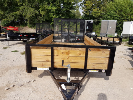 New 2025 Sure-Trac 6x12 3 Board High Side Trailer Utility Trailer