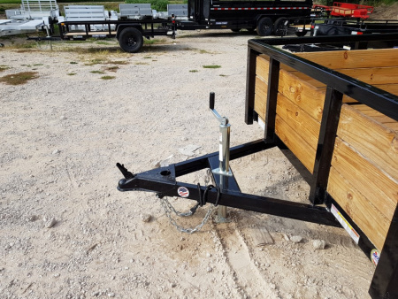 New 2025 Sure-Trac 6x12 3 Board High Side Trailer Utility Trailer