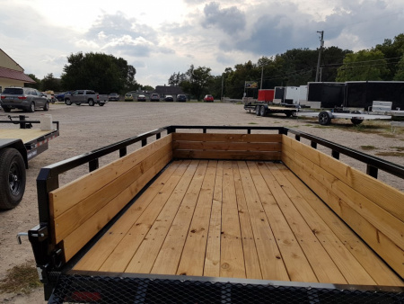 New 2025 Sure-Trac 6x12 3 Board High Side Trailer Utility Trailer