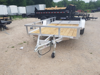 New 2025 Sure-Trac 6x12 Aluminum Tube Top Trailer Utility Trailer