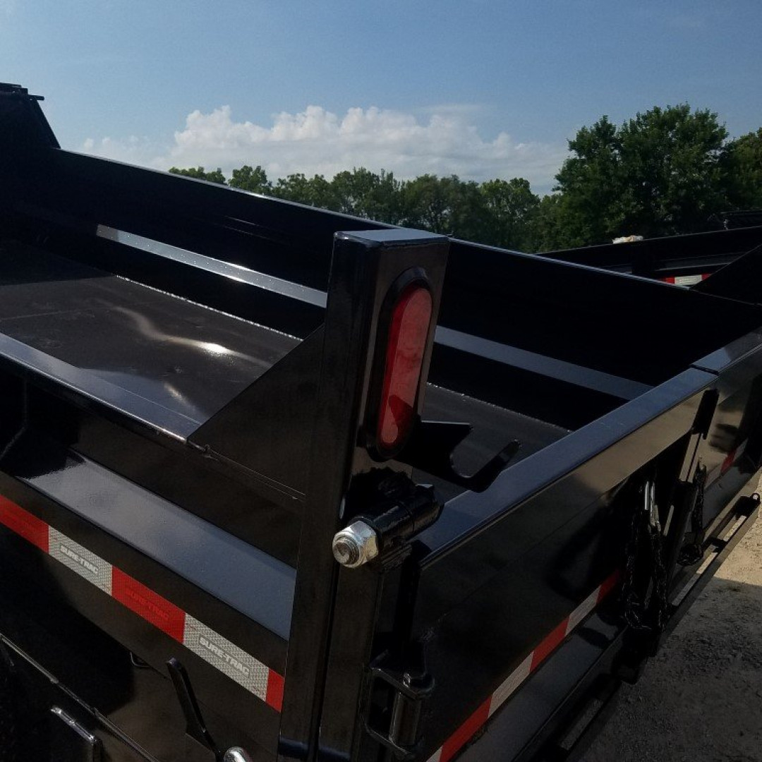 New 2025 SURE-TRAC 82x14 Telescopic Dump Trailer 14K