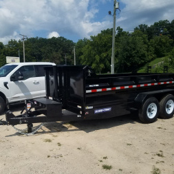 New 2025 SURE-TRAC 82x14 Telescopic Dump Trailer 14K