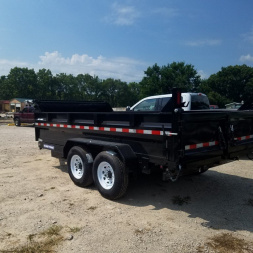 New 2025 SURE-TRAC 82x14 Telescopic Dump Trailer 14K