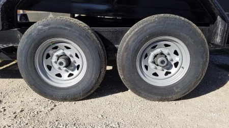 New 2024 Sure-Trac 82x14 Telescopic Dump Trailer 14k