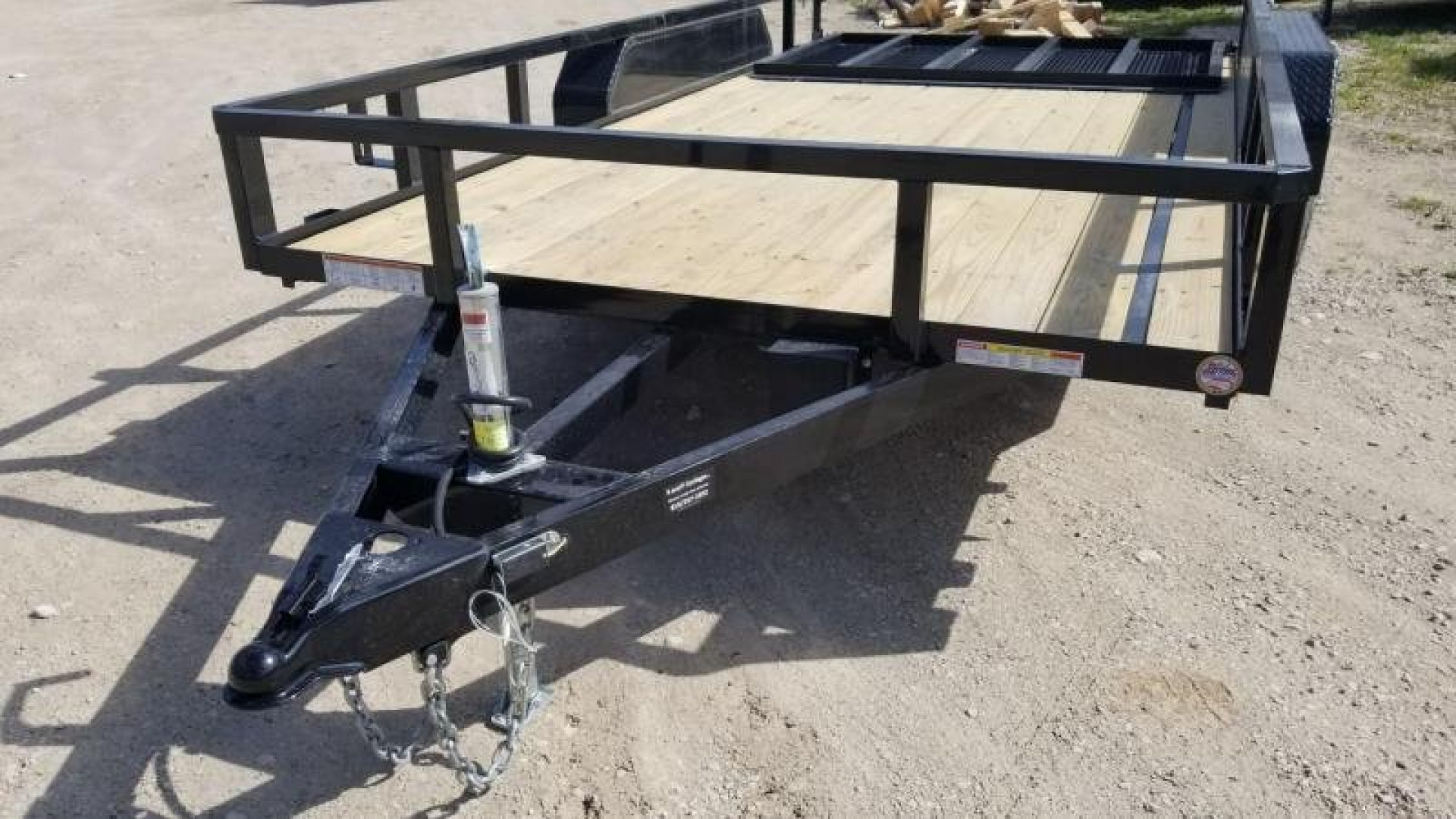 New 2024 Sure-Trac 7x14 Tube Top Utility Trailer w/Gate 7k