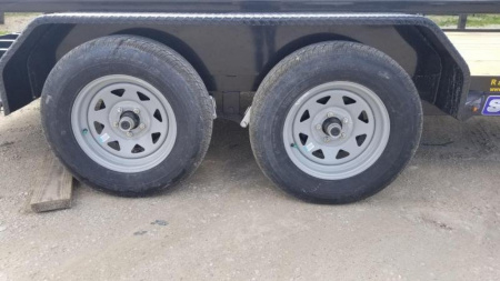 New 2024 Sure-Trac 7x14 Tube Top Utility Trailer w/Gate 7k