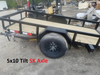 New 2025 OTHER 5x10 Tilt Manlift Trailer 5K