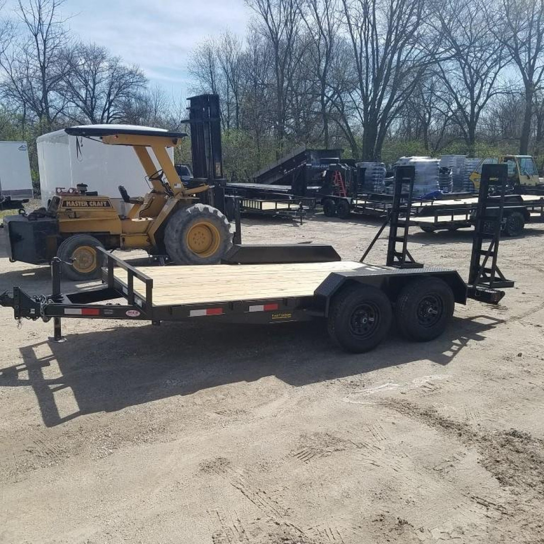 New 2025 OTHER MEB 7x14 Implement 10K Equipment Trailer