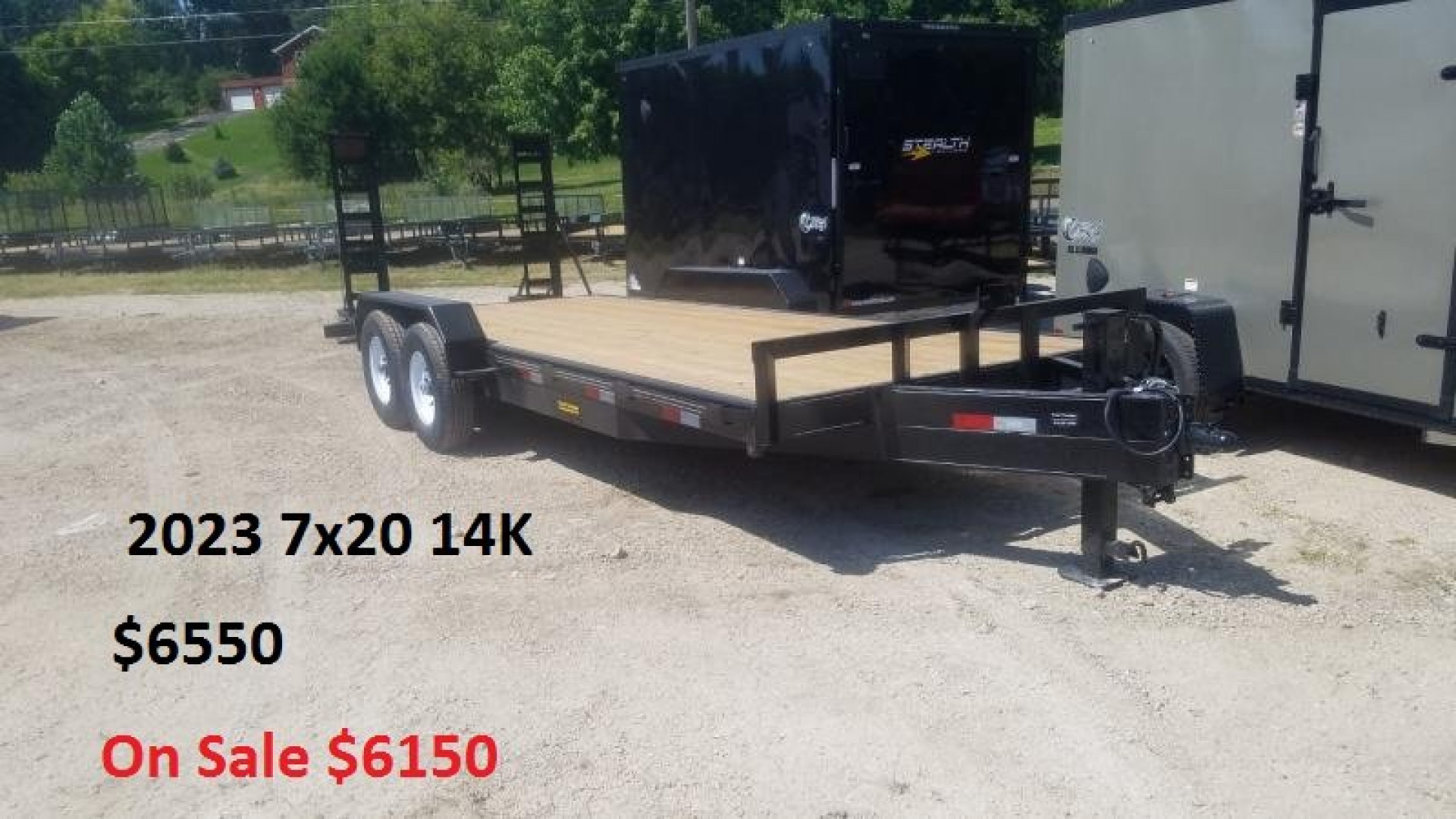 New 2024 MEB 7x20 Implement 14K Equipment Trailer for sale in Seneca, IL