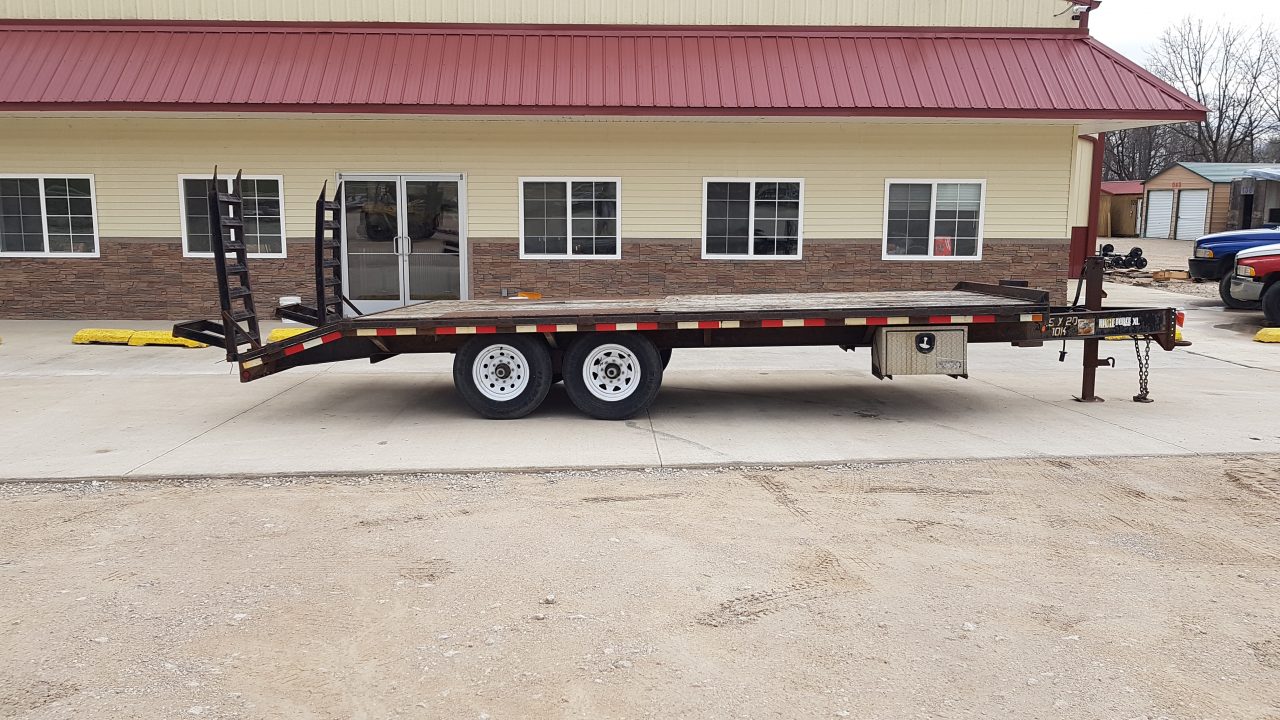 Used 2011 Doolittle Trailer Mfg 20+3 Doolittle Brute force Deckover Trailer