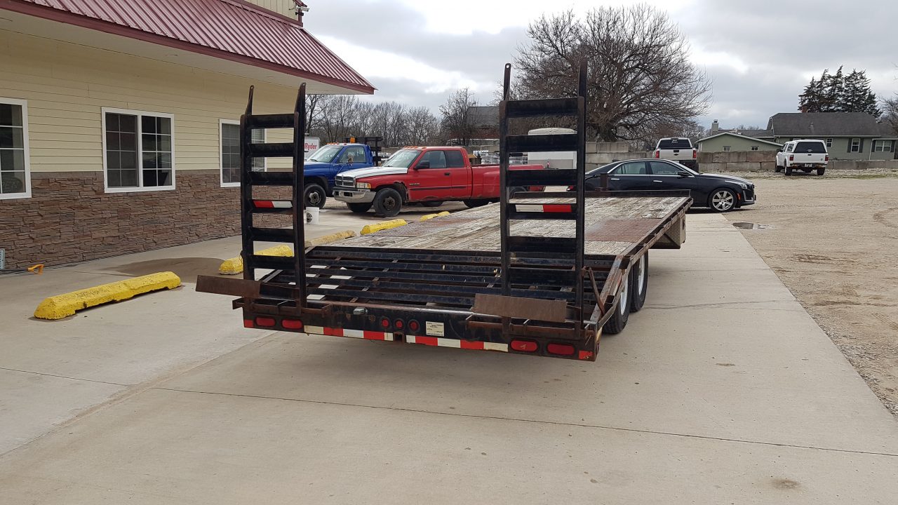 Used 2011 Doolittle Trailer Mfg 20+3 Doolittle Brute force Deckover Trailer