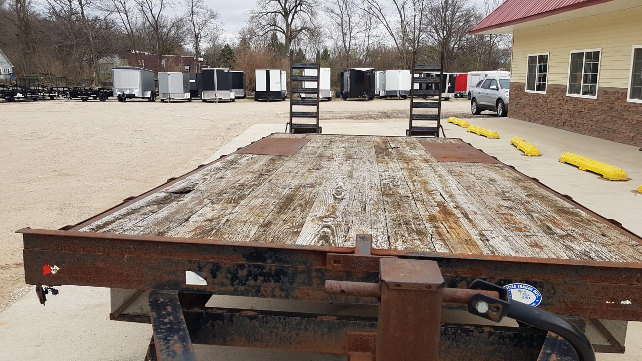 Used 2011 Doolittle Trailer Mfg 20+3 Doolittle Brute force Deckover Trailer