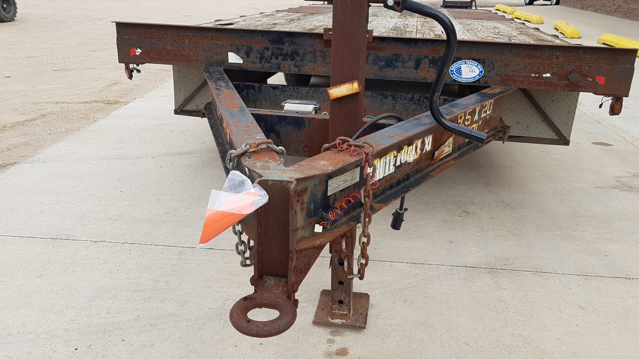 Used 2011 Doolittle Trailer Mfg 20+3 Doolittle Brute force Deckover Trailer