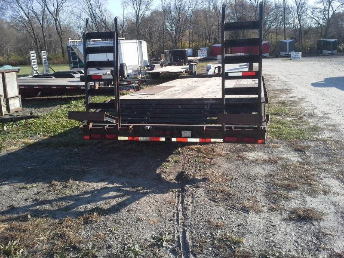 Used 2011 Doolittle Trailer Mfg 20+3 Doolittle Brute force Deckover  Deckover Trailer