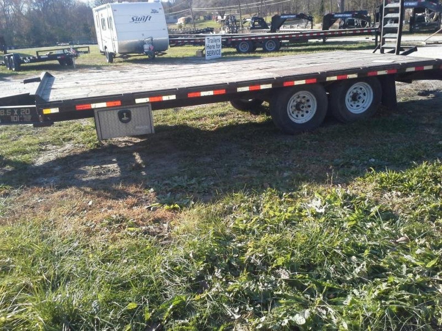Used 2011 Doolittle Trailer Mfg 20+3 Doolittle Brute force Deckover  Deckover Trailer