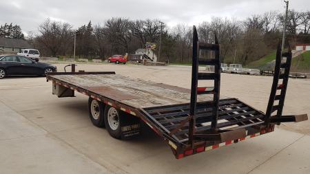 Used 2011 Doolittle Trailer Mfg 20+3 Doolittle Brute force Deckover Trailer