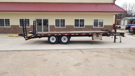 Used 2011 Doolittle Trailer Mfg 20+3 Doolittle Brute force Deckover Trailer