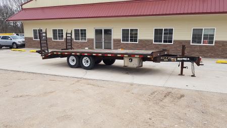 Used 2011 Doolittle Trailer Mfg 20+3 Doolittle Brute force Deckover Trailer
