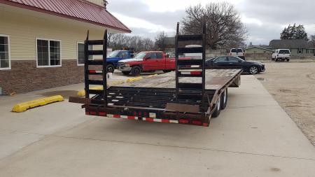 Used 2011 Doolittle Trailer Mfg 20+3 Doolittle Brute force Deckover Trailer